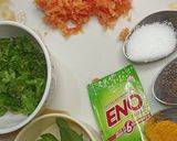 A picture of step 3 of Green moong daal stamed Dhokla recipe 😋.
