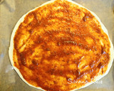 Foto del paso 3 de la receta: 43.🍕Pizza de brotes, parmesano y jamón ibérico🌱🧀