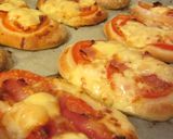 Baconos, paradicsomos papucs recept rukkola pestoval recept fázis 13 fotója