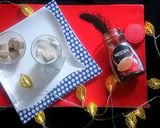 A picture of step 1 of Iced Coffee: Coffee Ice Cubes and Milk.