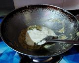 A picture of step 4 of Methi Matar Malai ❤️.