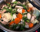 รูปขั้นตอนการทำที่ 3 ของ ต้มจับฉ่าย อกไก่
