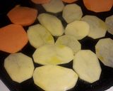 Foto del paso 2 de la receta: Hígado de Res a la portuguesa y calabaza y papas