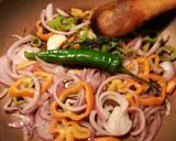 Foto del paso 5 de la receta Jurel blanco con fritanga al romero