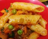 A picture of step 5 of Desi Pasta.
