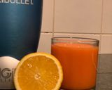A picture of step 2 of Orange Carrot Ginger Smoothie.