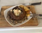 Foto del paso 2 de la receta: Churrasco con Ensalada de Papa y Salsa de Setas con Panapen