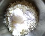 A picture of step 1 of Milk modak.