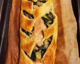 Foto del passaggio 2 della ricetta Roll pasta sfoglia, cicoria, mozzarella e emmental
