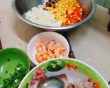 Hình bước làm 2 của món Soup tôm bong bóng cá