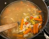 A picture of step 1 of Chicken Vegetable Soup.