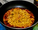 A picture of step 7 of Sev Tameta Nu Shaak.