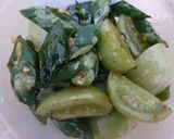 Foto langkah ke 6 dari resep Oseng Cumi Asin Pete.
