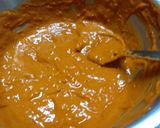A picture of step 1 of Paneer Satay.