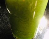 A picture of step 1 of Cucumber juice with sabja seeds.