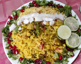 कांदा बटाटा पोहा मुंबई स्ट्रीट स्टाइल (Kanda batata poha mumbai street style recipe in hindi) रेसिपी चरण 6 फोटो