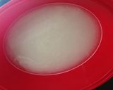 Hình bước làm 1 của món Cháo sườn Hà Nội