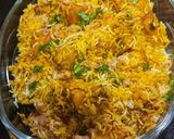 A picture of step 17 of Karachi Biryani 😋.