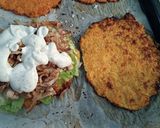 Kettő az egyben (édesburgonyás, zöldséges lapok töltve) recept fázis 4 fotója