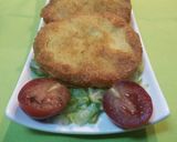 Foto del paso 4 de la receta Tortillitas de bacalao con gambas