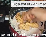 A picture of step 10 of Reshmi Chicken masala.