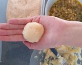 Foto del paso 2 de la receta: Bombas de papa rellenas con jamón y queso