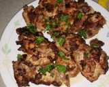 A picture of step 4 of Keto Low Carb Jerk Chicken thighs.