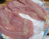 Foto del paso 1 de la receta: Pechuga de pavo empanada, en airfryer, rapidísima