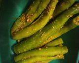 A picture of step 4 of Green Chilli Pickle Without oil.
