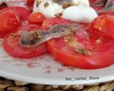 Foto del paso 8 de la receta: Ensalada de tomate, burrata y anchoas