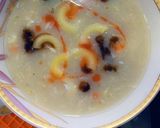 A picture of step 3 of Mac chicken soup.