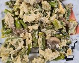 Foto del paso 9 de la receta 22. Revuelto de espárragos y champiñones