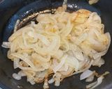 A picture of step 1 of Spanish Potato Omelette with Caramelized Onion.