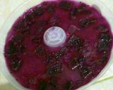 Foto langkah ke 5 dari resep Agar-agar Nutrigel Strawberry Buah Naga.
