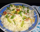A picture of step 6 of White sauce Veggie Pasta.