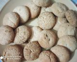 A picture of step 6 of Nankhatai.