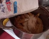 A picture of step 4 of Chicken Wings with Mustard Bechamel Sauce.