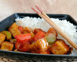 Foto del paso 10 de la receta: Tofu agridulce con pimientos