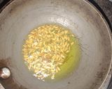 A picture of step 5 of Dal-Palak.