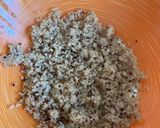 Foto del paso 3 de la receta: Ensalada de quinoa con arándanos secos, calabaza asada y cebolla caramelizada