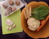 Foto langkah ke 1 dari resep Capcay Goreng Bakso ala Chinese Food.