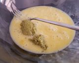 A picture of step 1 of Fried pesto chicken!!.