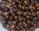 A picture of step 1 of Tadkewala Chana masala Chaat.