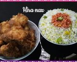 A picture of step 4 of KFC HOT-SHOTS WITH RICE.