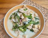 Foto langkah ke 4 dari resep Jangan Tempe Lombok Ijo (Sayur Tempe Cabe Ijo).