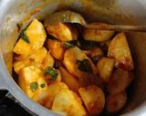 A picture of step 4 of Shalgam ki Sabji.