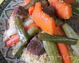 Foto del paso 18 de la receta: Cuscus de carne de ternera y verduras