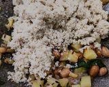 A picture of step 3 of Samak Khichdi.