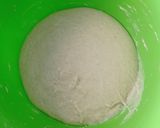 Foto langkah ke 3 dari resep Oregano Basil Cheddar Sourdough Bread (Oven Tangkring).