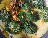 Foto langkah ke 6 dari resep Buntil daun singkong isi ikan asap.